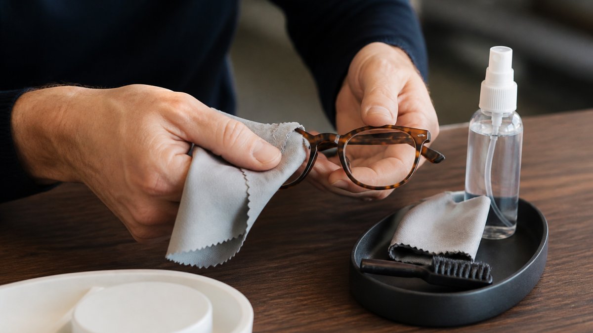 How to Clean Luxury Eyewear Frames: A Step-by-Step Guide