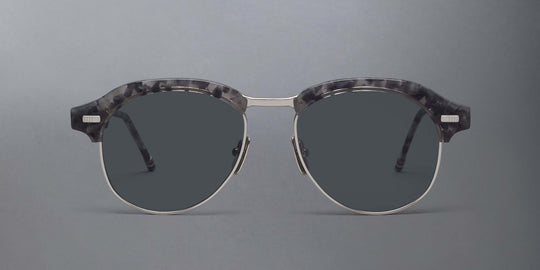 Thom Browne Acetate And Titanium Pilot Sunglasses