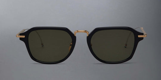 Thom Browne Acetate And Titanium Rectangular Sunglasses