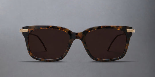 Thom Browne Acetate And Titanium Rectangular Sunglasses