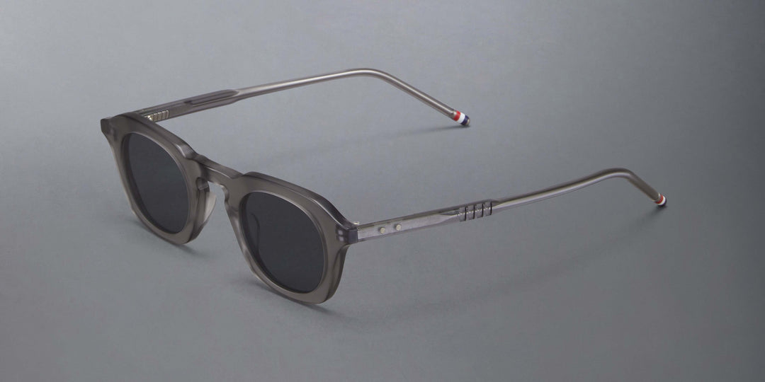 Thom Browne Acetate Oval Sunglasses
