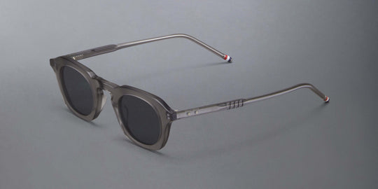 Thom Browne Acetate Oval Sunglasses