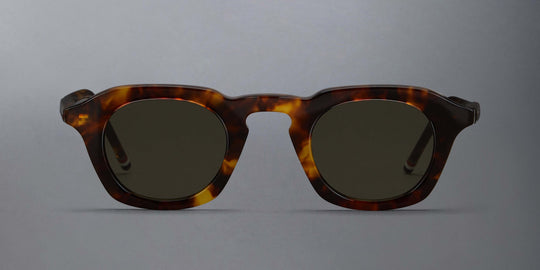 Thom Browne Acetate Oval Sunglasses