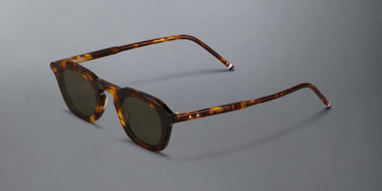 Thom Browne Acetate Oval Sunglasses