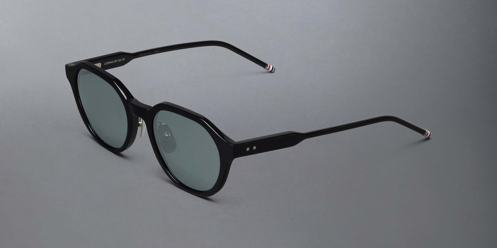 Thom Browne Acetate Oval Sunglasses