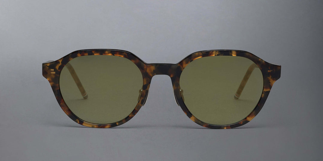 Thom Browne Acetate Oval Sunglasses