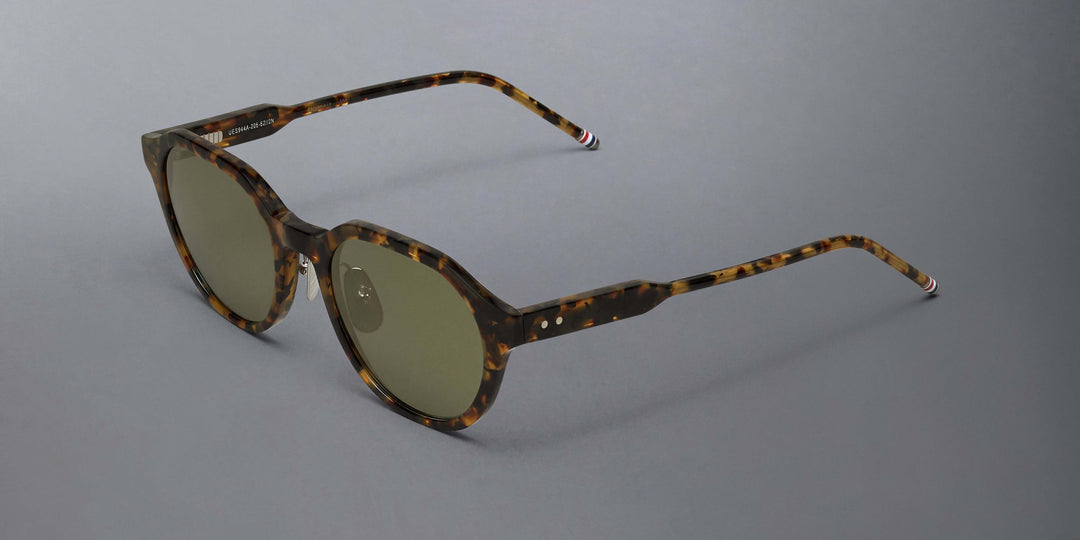 Thom Browne Acetate Oval Sunglasses