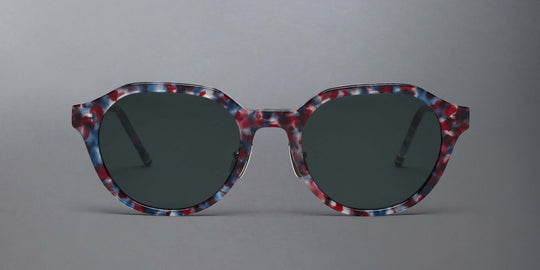 Thom Browne Acetate Oval Sunglasses