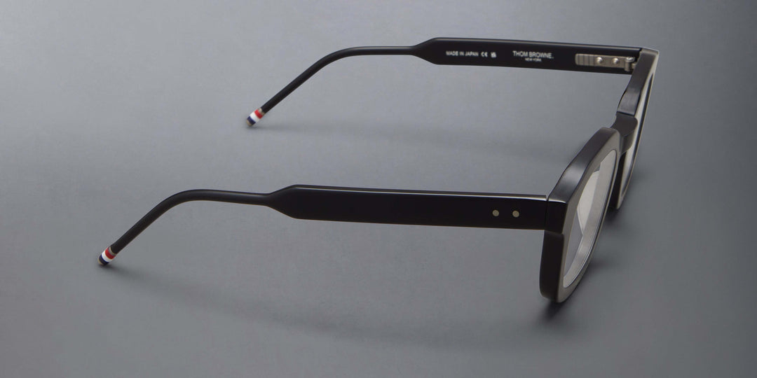 Thom Browne Acetate Rectangular Eyeglasses