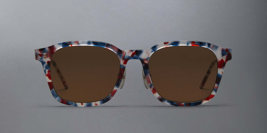 Thom Browne Acetate Rectangular Sunglasses