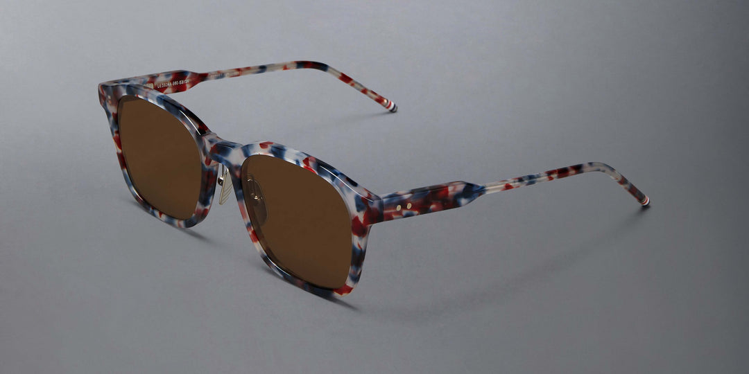 Thom Browne Acetate Rectangular Sunglasses