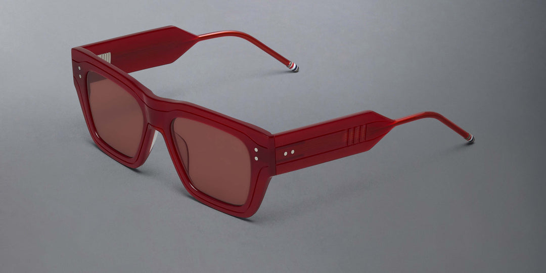 Thom Browne Acetate Rectangular Sunglasses
