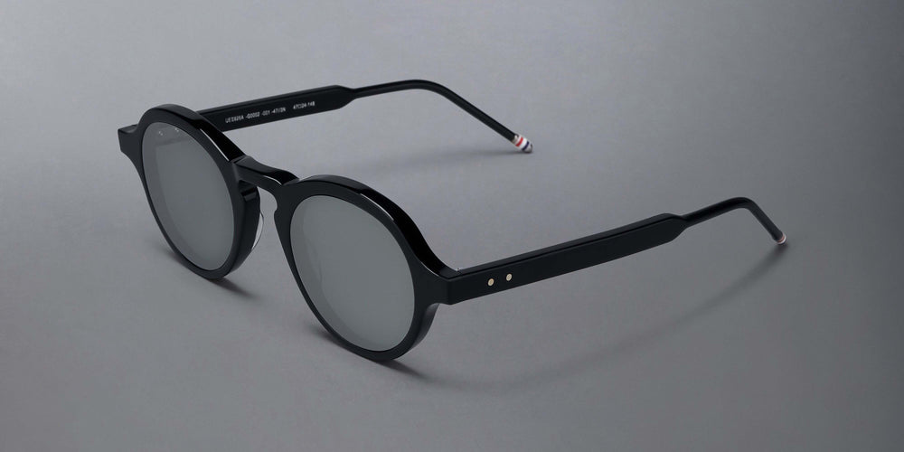 Thom Browne Acetate Round Sunglasses