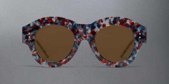 Thom Browne Acetate Round Sunglasses