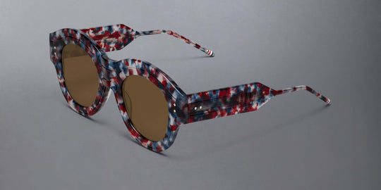 Thom Browne Acetate Round Sunglasses