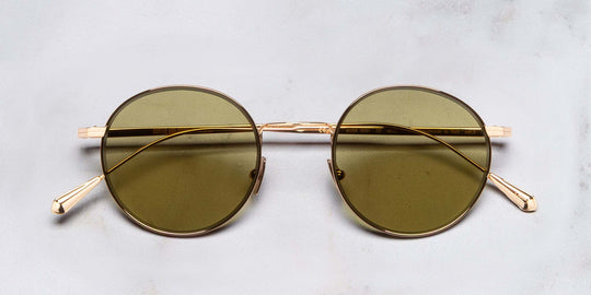 Cutler And Gross 0001 Round Sunglasses