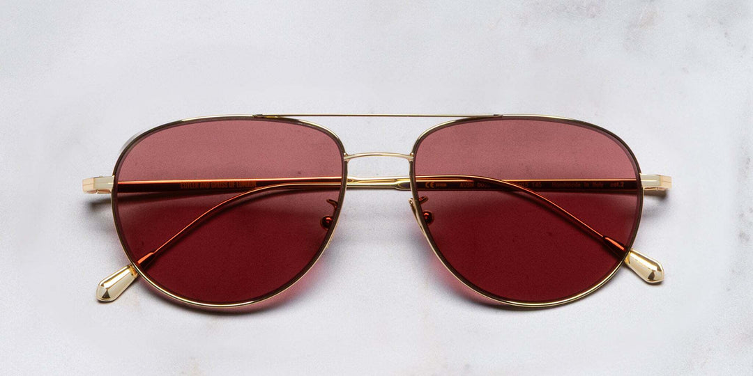 Cutler And Gross 0002 Aviator Sunglasses