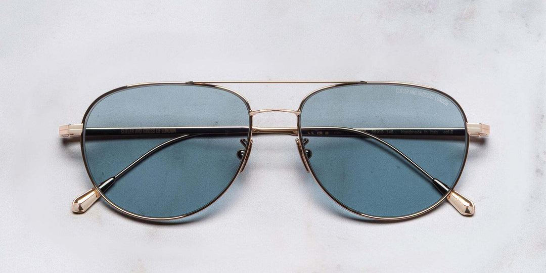 Cutler And Gross 0002 Aviator Sunglasses