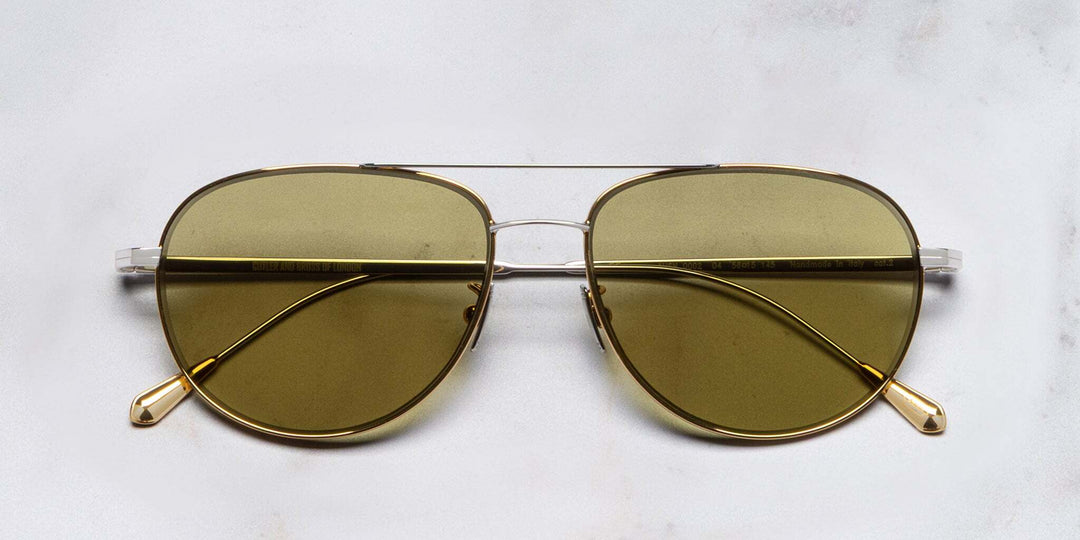 Cutler And Gross 0002 Aviator Sunglasses