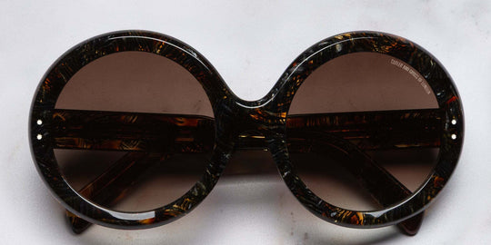 Cutler And Gross 1412 Round Sunglasses
