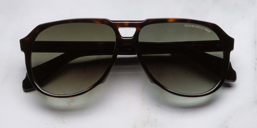 Cutler And Gross 9782 Aviator Sunglasses