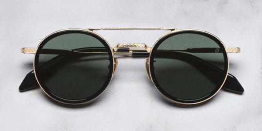 Cutler And Gross Breitling Chrono 0002 Round Sunglasses (Limited Edition)
