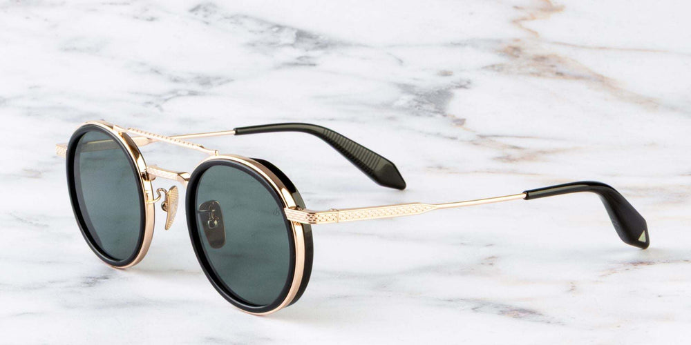 Cutler And Gross Breitling Chrono 0002 Round Sunglasses (Limited Edition)