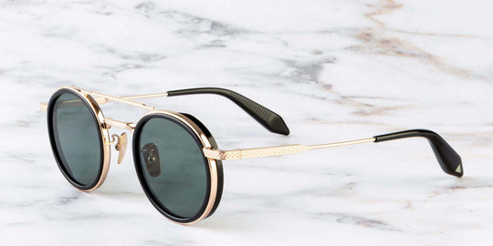 Cutler And Gross Breitling Chrono 0002 Round Sunglasses (Limited Edition)