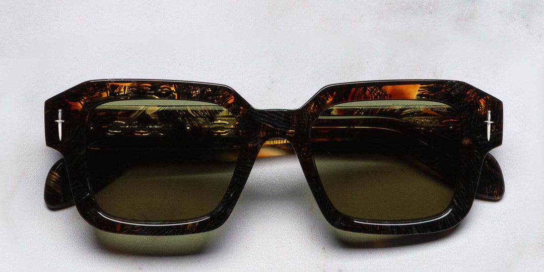 Cutler And Gross The Great Frog Bones Link Rectangle Sunglasses