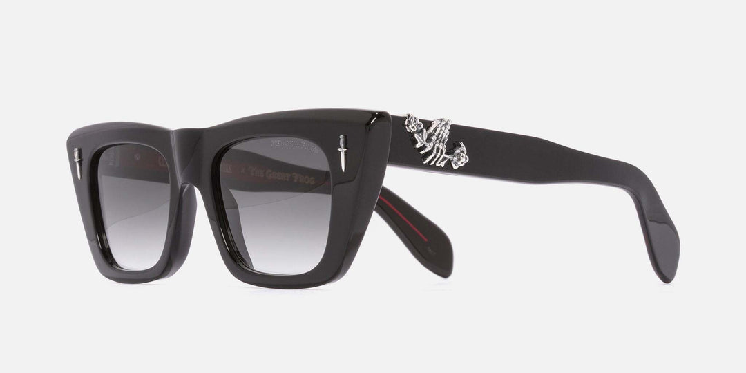 Cutler And Gross The Great Frog Love And Death Cat Eye Sunglasses