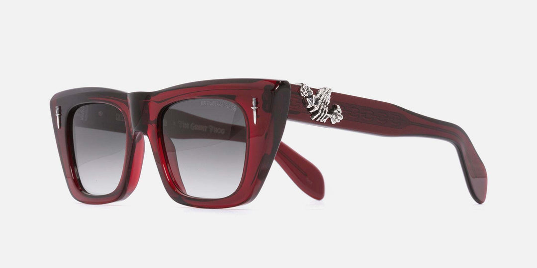 Cutler And Gross The Great Frog Love And Death Cat Eye Sunglasses
