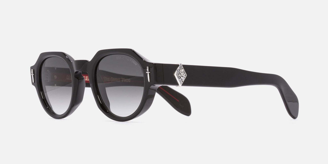 Cutler And Gross The Great Frog Lucky Diamond I Round Sunglasses