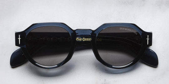Cutler And Gross The Great Frog Lucky Diamond I Round Sunglasses