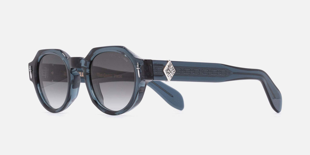 Cutler And Gross The Great Frog Lucky Diamond I Round Sunglasses