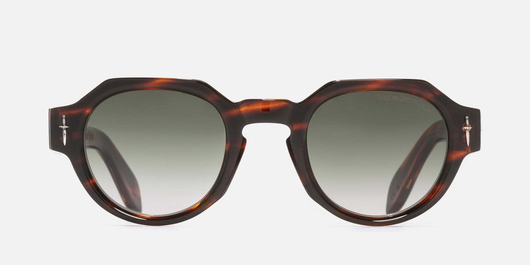 Cutler And Gross The Great Frog Lucky Diamond I Round Sunglasses