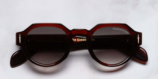 Cutler And Gross The Great Frog Lucky Diamond I Round Sunglasses