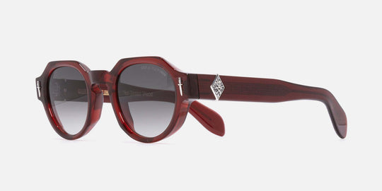 Cutler And Gross The Great Frog Lucky Diamond I Round Sunglasses
