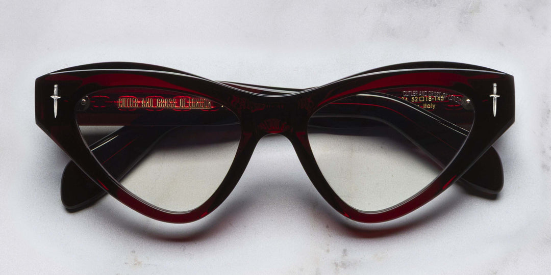 Cutler And Gross The Great Frog Mini Cat Eye Opticals