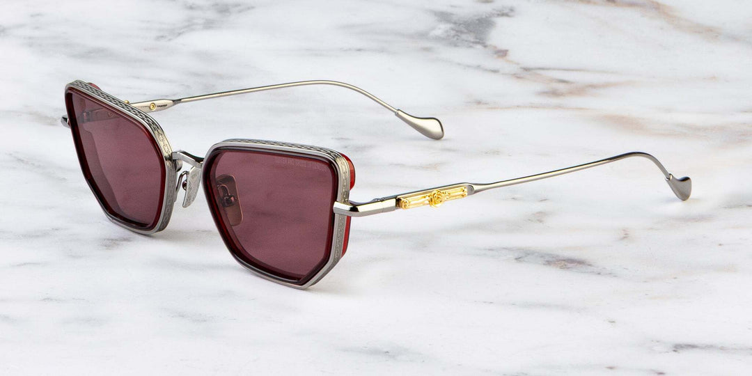 Cutler And Gross The Great Frog Paisley Cat Eye Sunglass