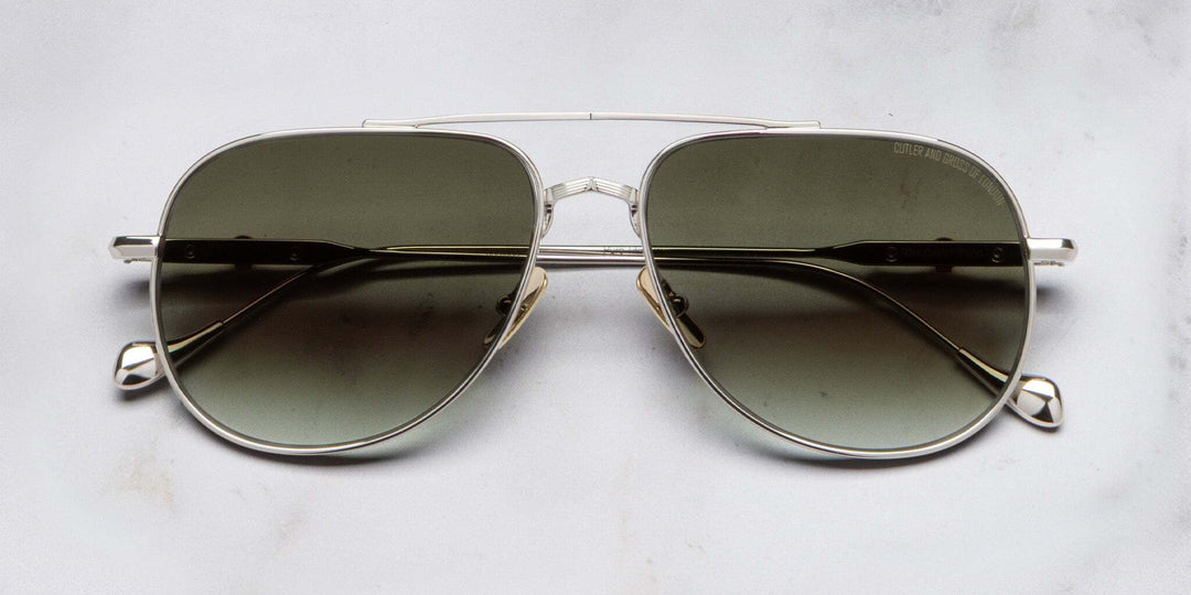 Cutler And Gross The Great Frog Paterson Aviator Sunglass