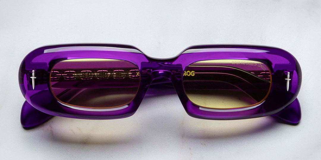 Cutler And Gross The Great Frog Rapture Rectangle Sunglasses (Limited Edition)