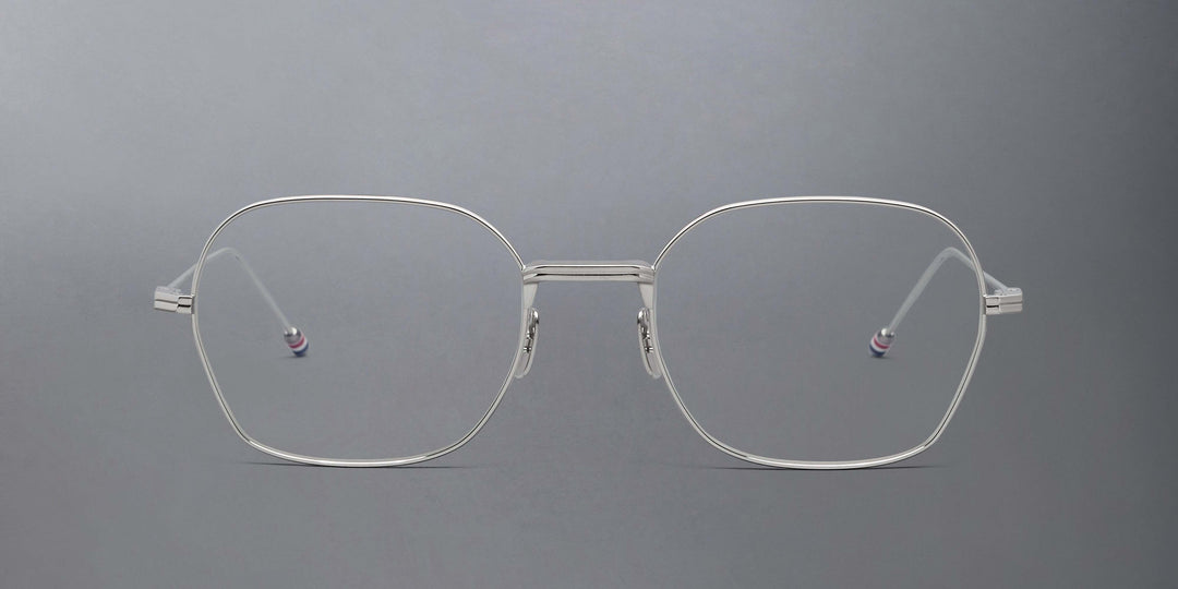 Thom Browne Titanium Rectangular Eyeglasses