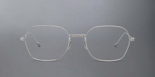 Thom Browne Titanium Rectangular Eyeglasses