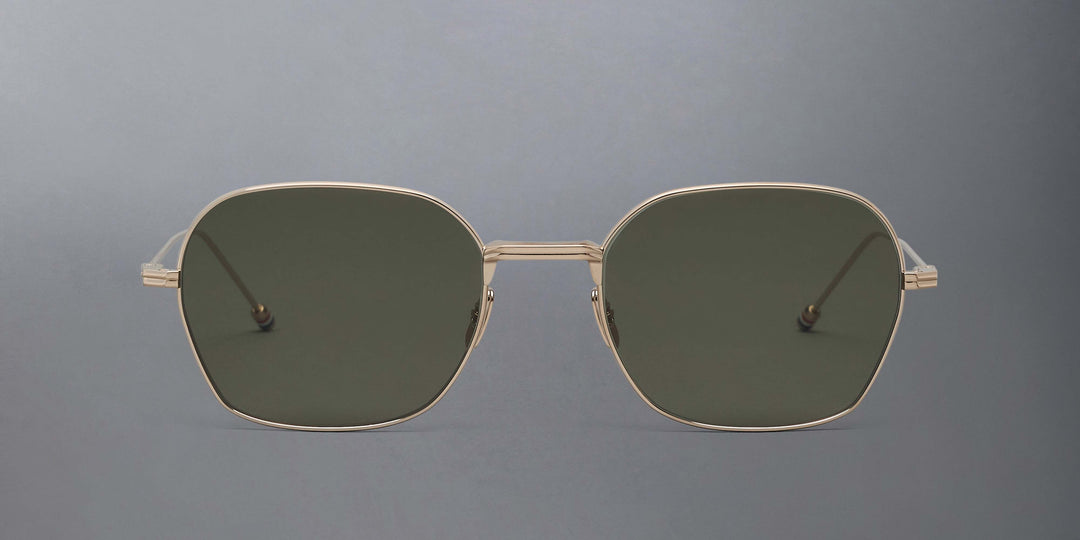 Thom Browne Titanium Rectangular Sunglasses