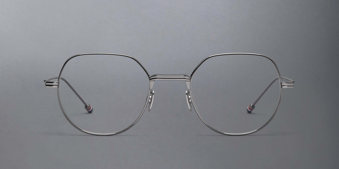 Thom Browne Titanium Round Eyeglasses