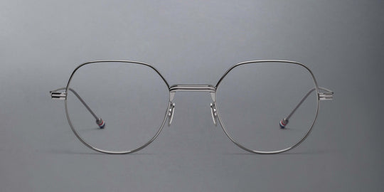 Thom Browne Titanium Round Eyeglasses