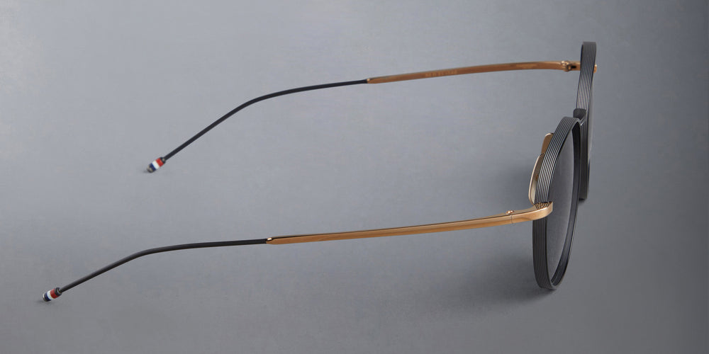 Thom Browne Titanium Round Sunglasses