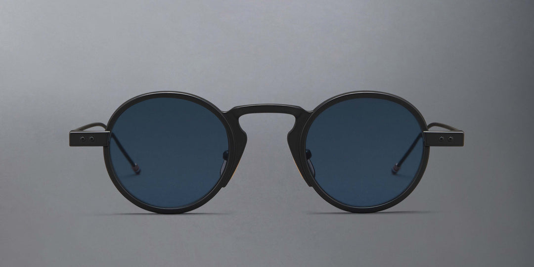 Thom Browne Titanium Round Sunglasses