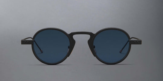 Thom Browne Titanium Round Sunglasses