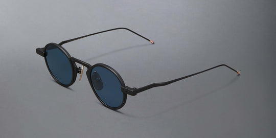 Thom Browne Titanium Round Sunglasses